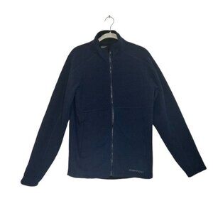Exofficio Men's Long Sleeve Knit Full Zip Jacket in Navy - Sz S